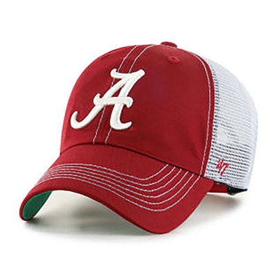 Alabama Crimson Tide Trawler Mesh Clean Up Adjustable Hat | Alabama ...